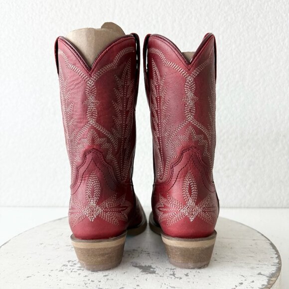 Lane Lexington Kids Red Cowboy Boots Size 11 Little Girls Western Cowgirl Boots - Picture 4 of 13